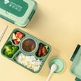 thumbnail image 6 of mtvxesu Lunchboxes, Lunch Box,Bento Box Adult Lunch Box,Lunch Containers for Adults ,1600ML-5 Compartment Bento Lunch Box,Built in Reusable Spoon, 6 of 9