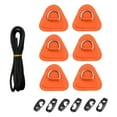 thumbnail image 3 of LOVIVER 1Set PVC , with 2.5M Elastic Rope, Stainless Steel , Deck Rigging , Pad, Orange, 3 of 8