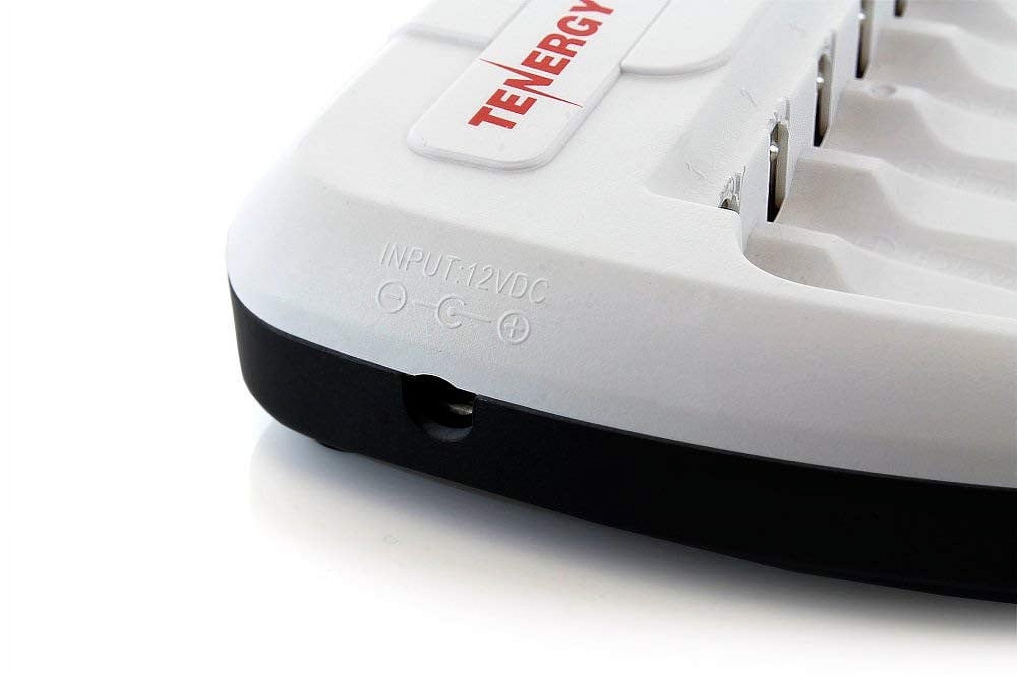 Tenergy TN160 12-Bay Charger And 12 Pack AA And 12 Pack AAA Premium Rechargeable Batteries