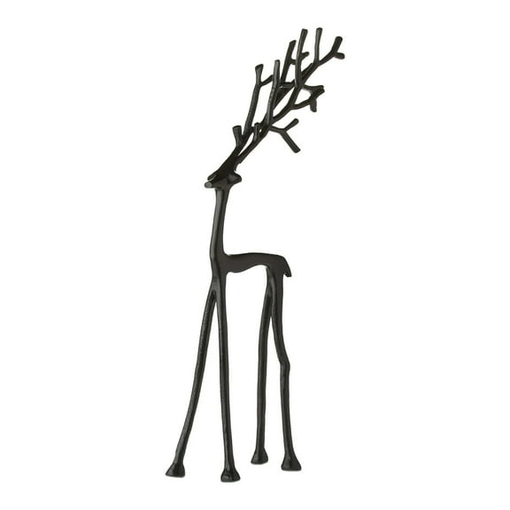 European-style Imitation Metal Deer Statue Resin For Entryway Decor daily use
