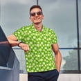 thumbnail image 4 of Fotbe Daisies Flowers Camiseta Polo de Golf para Hombre con Estampado – Camisa Deportiva Transpirable con Cuello Abotonado-XX-Large, 4 of 6