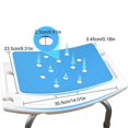 thumbnail image 3 of Bath Seat Foam Cushion for Transfer Benches Shower Chairs Stadium Seats Waterproof Slip Resistant Seat Pad, 3 of 5
