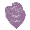 thumbnail image 1 of Inkdotpot 100 Pack Real Silver Foil Paper Tag Happy Holiday Favor Hang Tag, 1 of 6