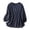 Navy, variant on Fesfesfes Womens Tshirt Women's Fashion Casual T-Shirt Short Sleeve V-Neck Sweatshirt Tops Blouse Casual Tank 2XL(US:12)