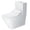 White with HygieneGlaze, variant on Duravit 215751 Durastyle 1.28 Gpf One Piece Elongated Toilet - White