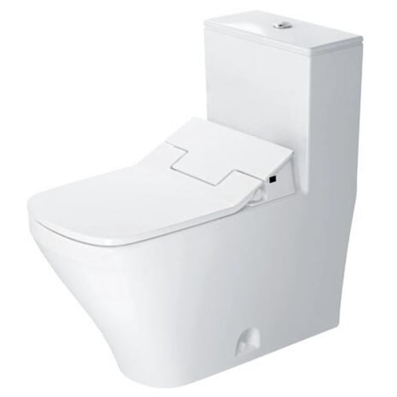 Duravit 215751 Durastyle 1.28 Gpf One Piece Elongated Toilet - White with HygieneGlaze