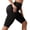 Black, variant on 3D Anti Cellulite Leggings with Pockets Slim Move Cellulite High Waisted Workout Shorts for Women Push-Up Sculpting Tummy Control Yoga Fitness Pants Navy M