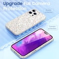 thumbnail image 3 of ELEHOLD Case for iPhone 14 Pro Max, Shockproof Ultra-Slim Soft Silicone Case, Compatible with MagSafe accessories,White, 3 of 7