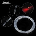 thumbnail image 3 of Unique Bargains 1 Pcs 3.5mm 0.14" 5m 16.40ft Universal Glow Optic Fiber Cable Car Light Decoration Clear, 3 of 6