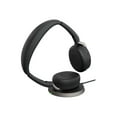 thumbnail image 2 of Jabra Evolve2 65 Flex UC Stereo - Casque - Supra-Auriculaire - Bluetooth - Sans Fil - Réduction active du Bruit - USB-A via Adaptateur Bluetooth - Noir - avec Pavé de Recharge Sans Fil - Optimisé pour UC, 2 of 11