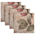 thumbnail image 5 of WOBOGO Vintage Rose Cloth Napkins 6 Pieces Soft Elegant Touch Durable Absorbent Quick Drying for Elegant Dining, 5 of 8