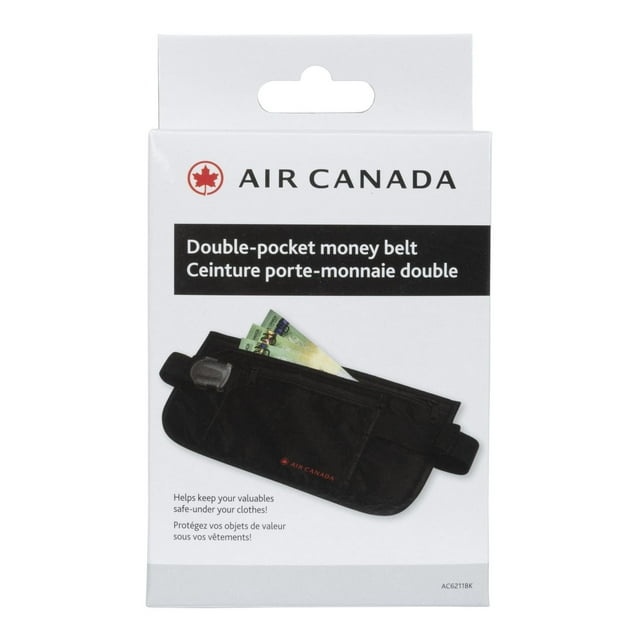 Ceinture porte-monnaie double Air Canada
