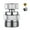 Chrome2, variant on YDmeet Swivel Faucet Adapter Kit, Brass 3/4-Inch Garden Hose Adapter with Aerator, Kitchen Sink Faucet Adapter for Female & Male to Male, Chrome Finish
