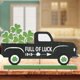 thumbnail image 4 of 6 piezas St. Patrick & #39;s Decoración de fiesta temática de madera creativa verde Afortunado Sencillez, 4 of 4