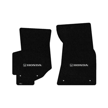 Lloyd Mats Custom Fit Floor Mats for Honda CR-V 1997-2000.5 LogoMat 2Pc Set Black No fastener on Drivers Mat