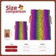 thumbnail image 3 of KLL Animal Paw Rainbow for Christmas Gift Bag,Holiday Bags for Gifts Christmas Bags & Drawstring Gift Pouch Reusable Holiday Gift Bags & Party Favor Bags (1 PCS)-Small, 3 of 9