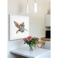 thumbnail image 4 of "Deux Oiseaux" Framed Painting Print, 4 of 6