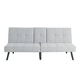 thumbnail image 2 of Serta Landry Modern Convertible Sofa, Light Gray Fabric, 2 of 15