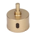 thumbnail image 3 of Tile Hole Opener  Hole Saw Carbon Steel Tile Holes Opener Drill Bit For Porcelain Glass Triangular Shank, 3 of 8
