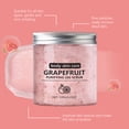 thumbnail image 3 of Grapefruit Purifying Leg Scrub - Exfoliating Sea Salt Body Scrub for Smooth & Contoured Legs, Anti-Cellulite & Detoxifying Skin Care, Refreshing Citrus Scent, 4.23oz (120g), 3 of 6
