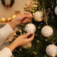 thumbnail image 2 of Christmas Shatterproof Ball Ornaments Set of 16, Hanging Xmas Decorations, Christmas Tree Decorations for Indoor Christmas Tree, Holiday Home Party Seasonal Supplies,9x9Inch, 2 of 3