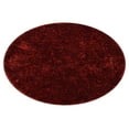 thumbnail image 2 of Rugsotic Carpets Hand Tufted Shag Polyester Eco-Friendly Area Rugs - 8'x8', Round, Red Black, Plain Solid Design, High Pile Handmade Anti Skid Rugs for Living Room, Bed Room K00111, 2 of 5
