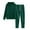 Green, variant on CCRFTGI Girls Boys Sweatsuit 2 Piece Athletic Casual Outfits Fashion Fall Spring Long Sleeve Hoodie Sweatshirt Sweatpant Sets Athletic Jogger Outfits Pink 13-14Y