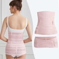 thumbnail image 4 of Conjunto de cinturón para el vientre Sunnimix Moldeador de cuerpo posparto Rosa L, 4 of 7