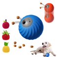 thumbnail image 2 of Interactive Dog Toys, Treat Dispensing Dog Puzzle Toy, Dog Treat Ball, Durable Motion Activated Moving Dog Toy for Puppy Small Medium Large Dogs, USB Rechargeable, 2 of 4
