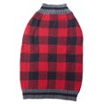 thumbnail image 3 of DOG SWEATER - BUFFALO CHECK, 3 of 3