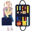 Preschool Montessori Toys Toddler Toys Learning Toys Busy Board Sensory Toy Toddler Learning Binder Sturdy for Toddlers Autism Toys Activity Board Educational