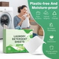 thumbnail image 2 of Laundry Detergent Sheets,  Laundry Sheets Detergent, Eco Liquidless Laundry Detergent, No Plastic & Easy Carry for Travel//Dorm - Up to 60 Loads -  Scent, 2 of 6