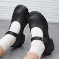 thumbnail image 1 of Zapatos Lolita mujeres japonesas Mary Jane zapatos mujeres Vintage niñas estudiantes JK uniforme zapatos de plataforma de tacón alto Cosplay de talla grande Tan Jianjun unisex, 1 of 2