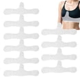 thumbnail image 6 of 3 Layer Reusable Cotton Bra Liners for Women, Absorbent Sweat Wicking Breast Sweat Pads, Washable Soft Quilted Underarm Breast Towels, Breathable Anti Moisture Bra Insert Pads, 6 of 8