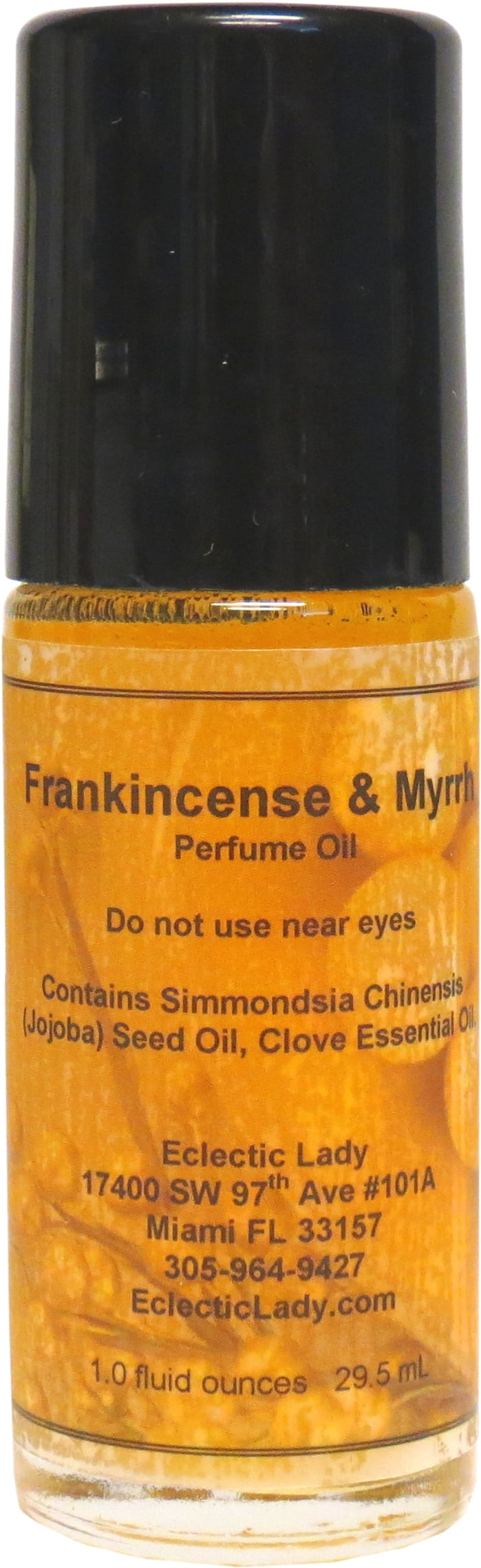 Frankincense And Myrrh Perfume Oil, 1.0 Oz Portable RollOn Fragrance