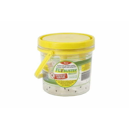 Flybuster Fly Trap Compact – Fly and Pest Control Trap, Chicken Coop, Farm Ranch Home