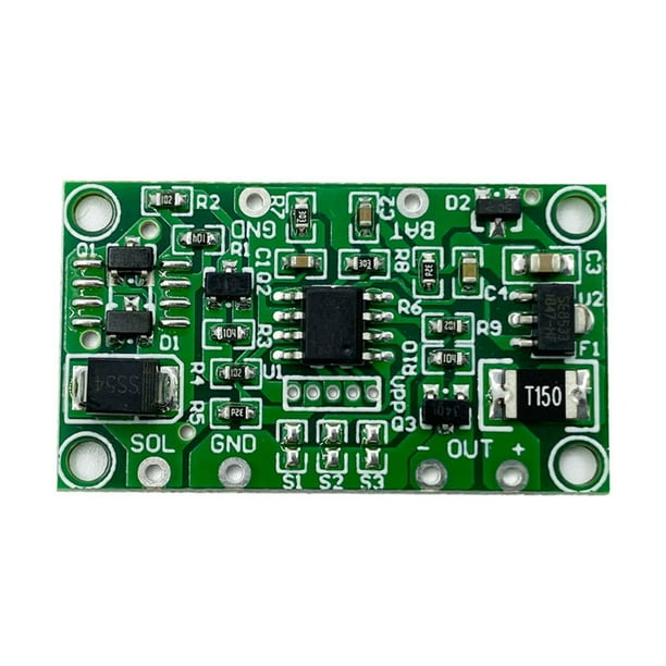 Likrtyny Controlador Placa Circuito Solar 3 7 V Panel Controlador Lámpara Césped 6V/12V