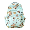 thumbnail image 3 of ibiyuan School Backpacks Nylon Cartoon Print Large Capacity Double Shoulder School Bag for Ages 5th 6th 8th 10th, Middle Elementary, High School, Outings, 3 of 4