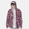 thumbnail image 2 of Balery music Skull record Guitar Sudadera ligera de manga larga con capucha y protección solar UPF 50+ para hombre y mujer, ideal para pesca y running-Medium, 2 of 7