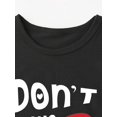 thumbnail image 4 of Boys' 'Don't Make Me Call My Grandma' Fun Graphic Tee - Casual Round Neck, Short Sleeve, Polyester Blend - Perfect for Summer, 4 of 6