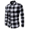 thumbnail image 1 of Txlixc Camisa de manga larga ajustada para hombres Txlixc moda, 1 of 4