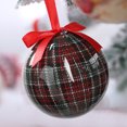 thumbnail image 5 of drppepioner Holiday Ball Ornament Tree Ornament,2.8 Inch Multi-Style Holiday Light Bulb Ornament Holiday Tree Ornament Tree Dress Family Party Holiday Ornament, 5 of 5
