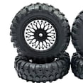 thumbnail image 3 of ZheElen Plastic Wear-resistant Wheel Rims Tyre For 1/10 WPL D12 OFF-Road RC Upgrade Part Titanium, 3 of 6