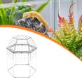thumbnail image 1 of Terrario para reptiles, caja de cría pequeña, recinto para arañas saltarinas, accesorios transparentes, hábitat para ranas cornudas y lagartijas., 1 of 8