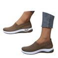 thumbnail image 3 of oqasdz Women Casual Shoes Breathable Mesh Slip On Lightweight Walking Shoes with Thick Soft Sole for Everyday Comfort Versatile Outdoor Summer, 3 of 7