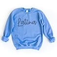 thumbnail image 2 of Embroidered Latina Cursive - Women's Graphic Sweatshirt, 2 of 11
