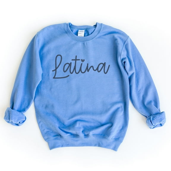 Embroidered Latina Cursive - Women's Graphic Sweatshirt