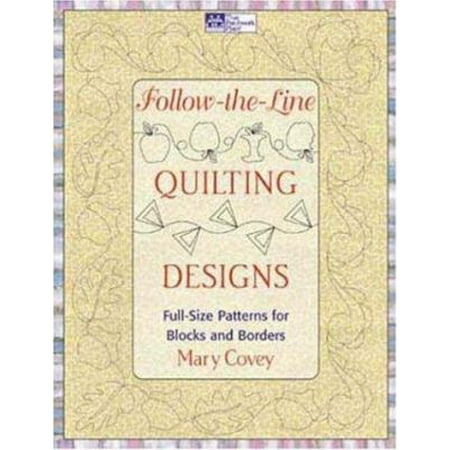 Pre-Owned Follow-the-Line Quilting Designs: Full-Size Patterns for Blocks and Borders (Loose Leaf) 1564775852