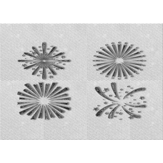 Ahgly Company Indoor Rectangle Patterned Platinum Gray Area Rugs, 8' x 12'