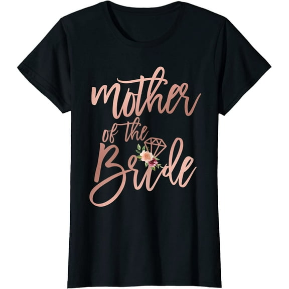 Women Party Shirt Gift for Mom from Bride Mother of the Bride Short Sleeve T-Shirt
